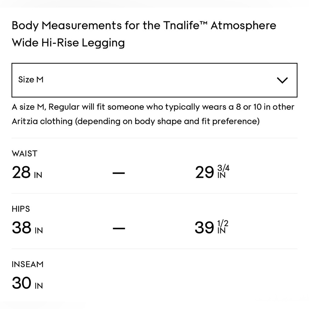 Aritzia Tna Atmosphere Wide Hi-Rise Legging | Deep Taupe - Picture 10 of 10